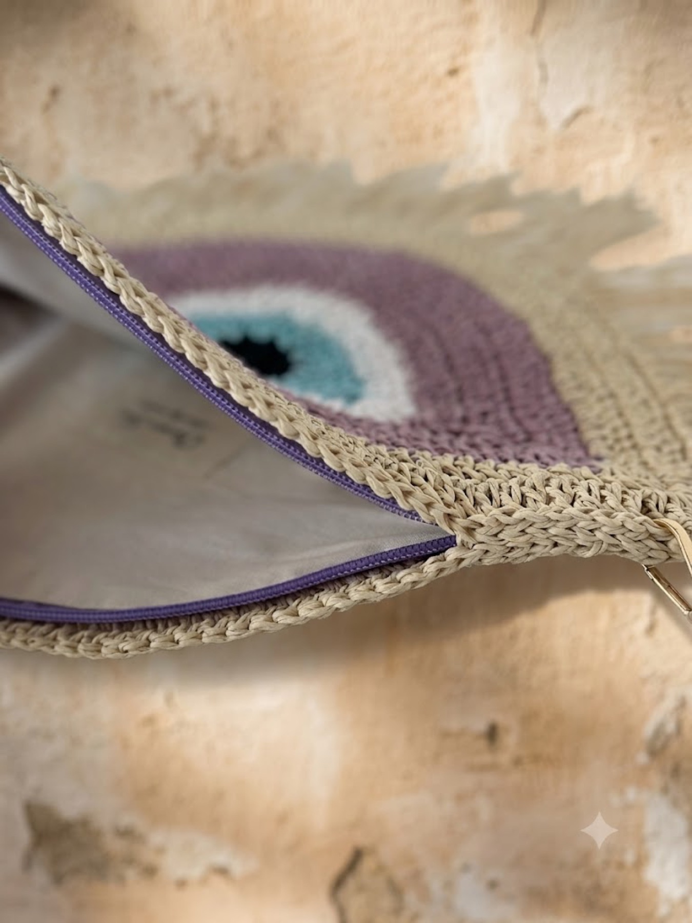 Lilac Evil Eye Clutch 3