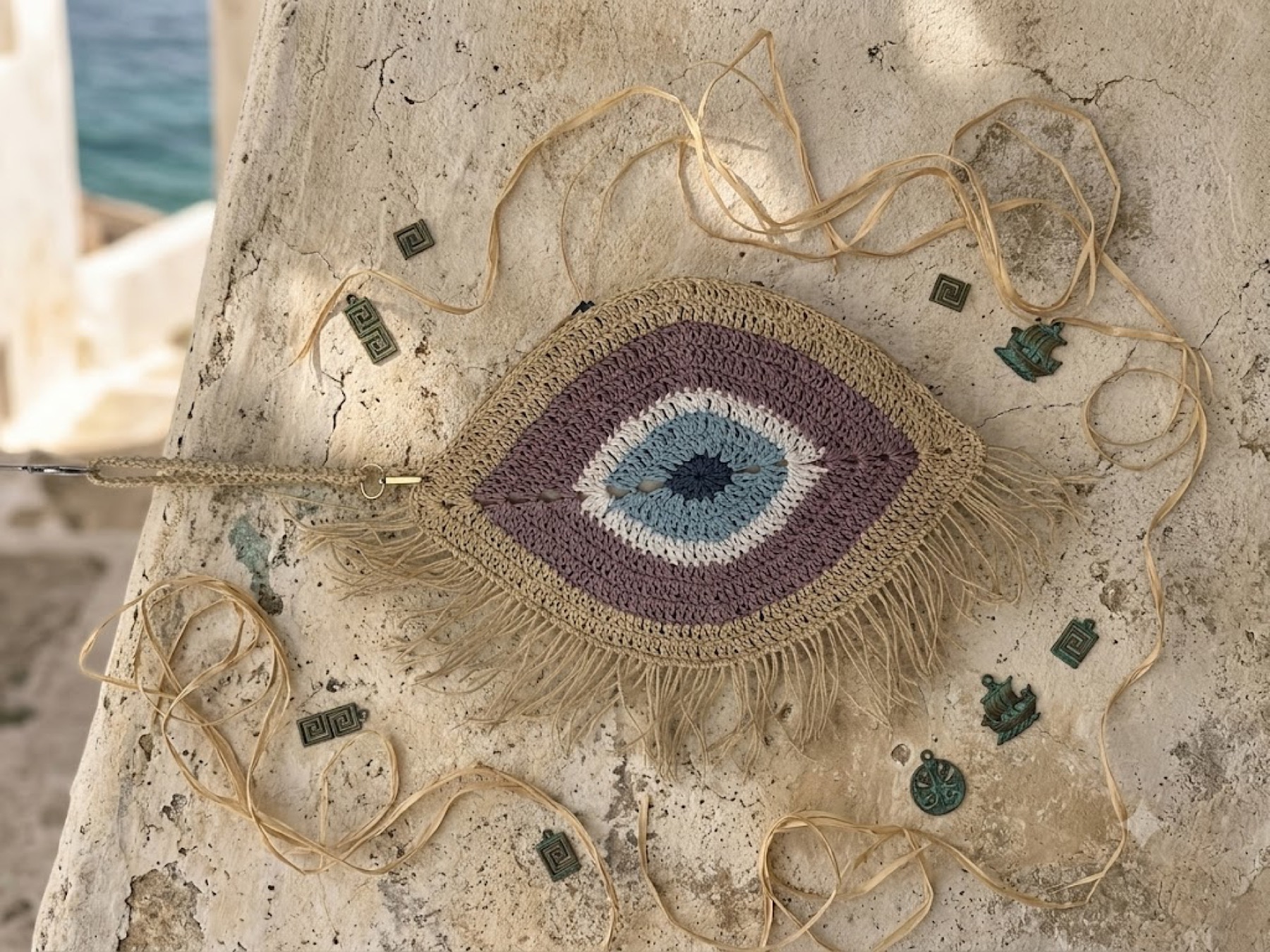 Lilac Evil Eye Clutch 4